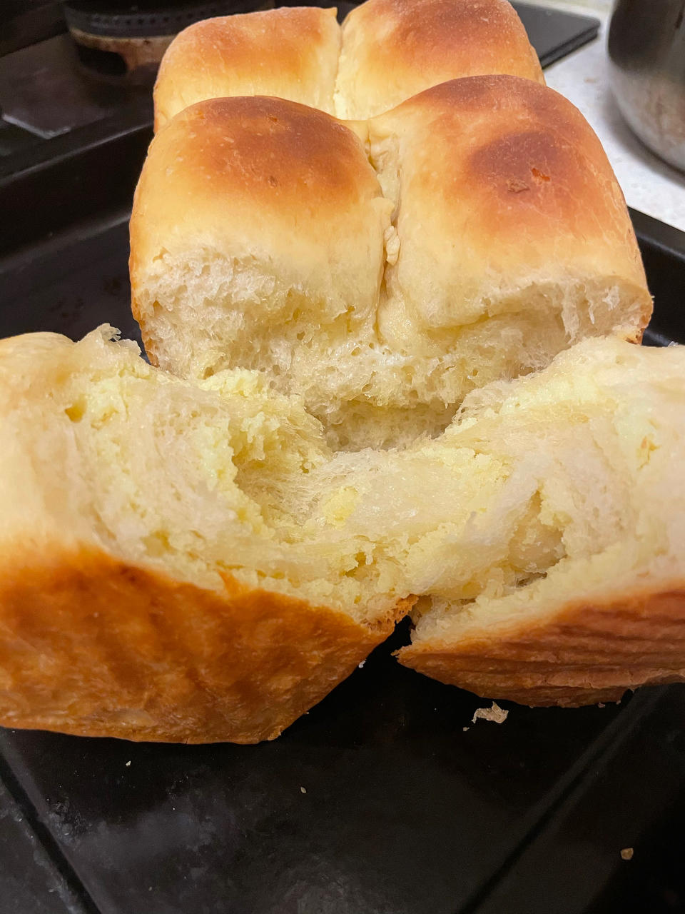 【奶酥吐司】｜简单快手版｜不用开酥