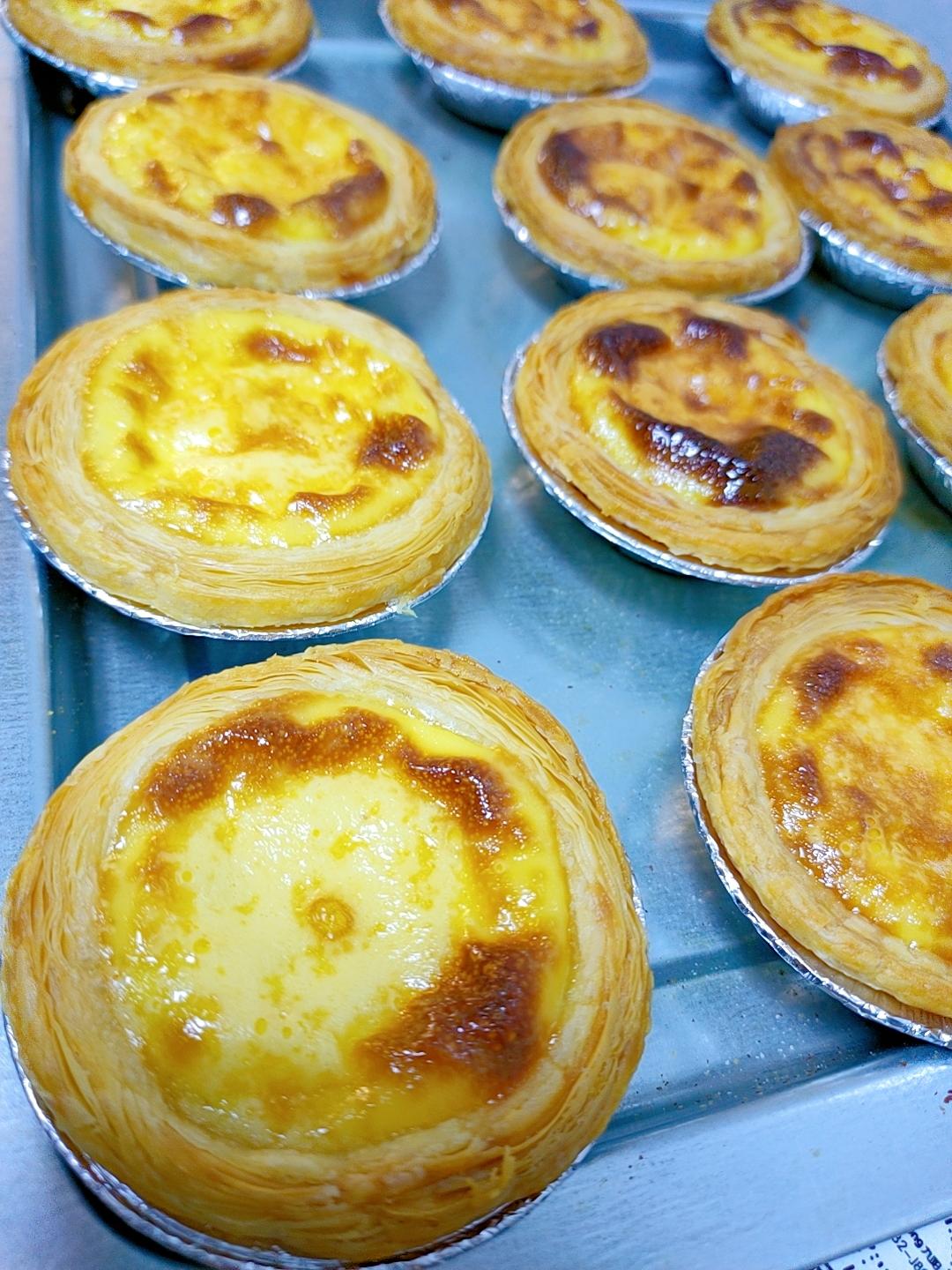 超嫩滑的葡式蛋挞(全蛋版)新手友好『秒杀KFC』