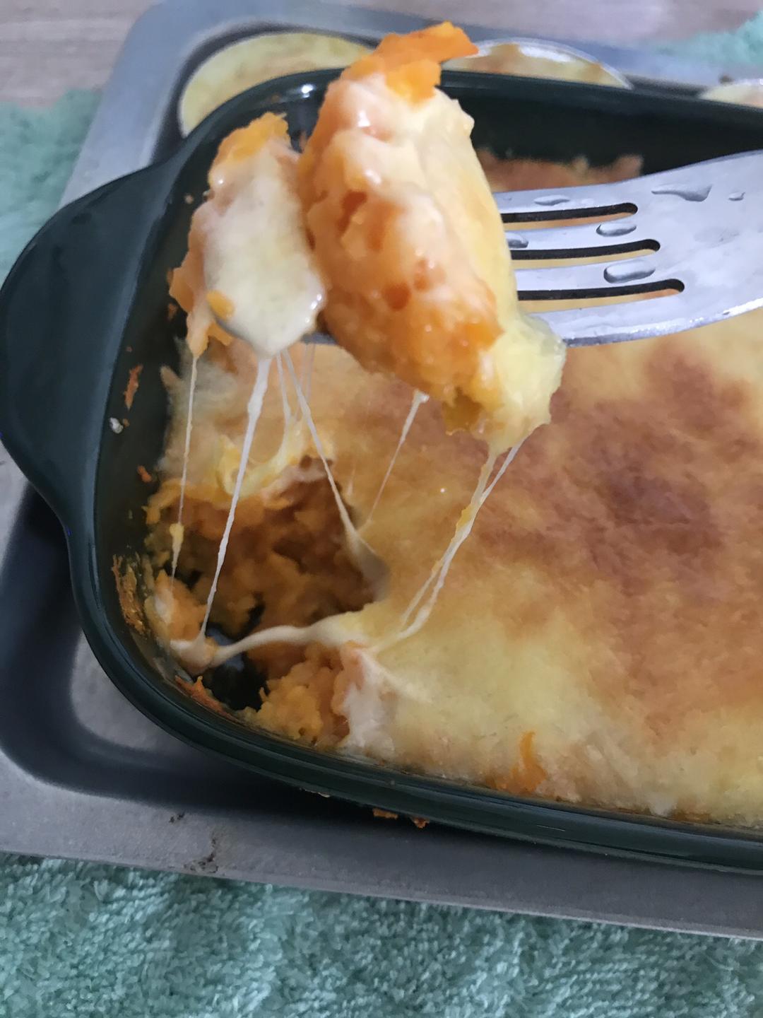 芝士焗番薯的做法