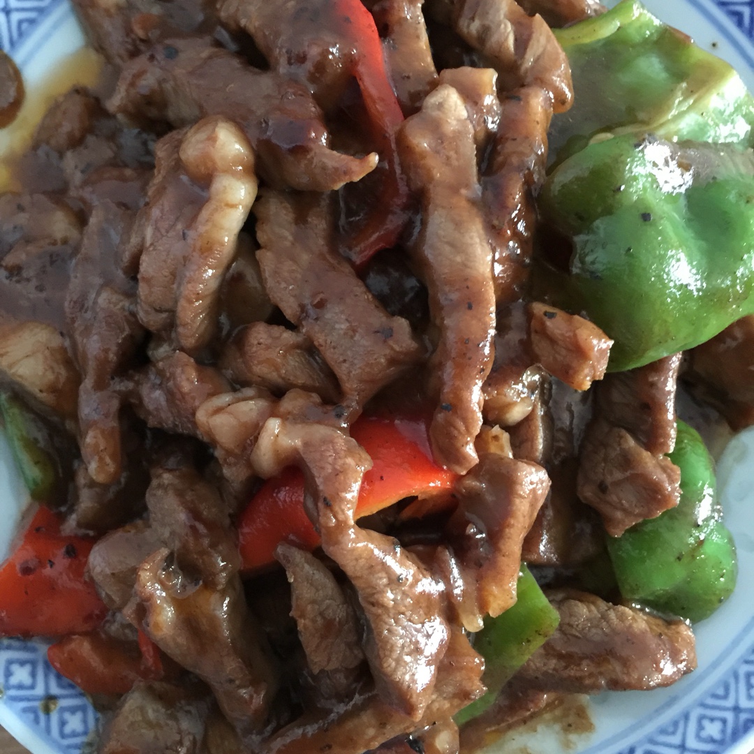 黑椒牛柳