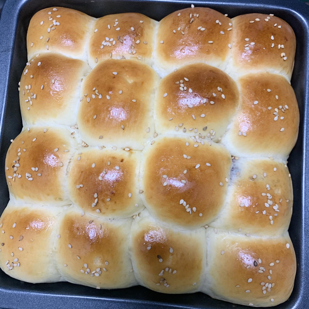 蜂蜜果酱小面包