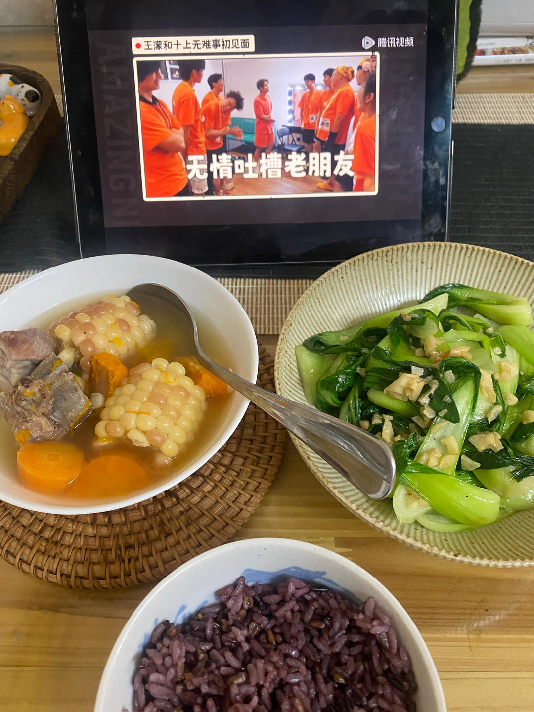 炒青菜，脆而不生，熟而不老