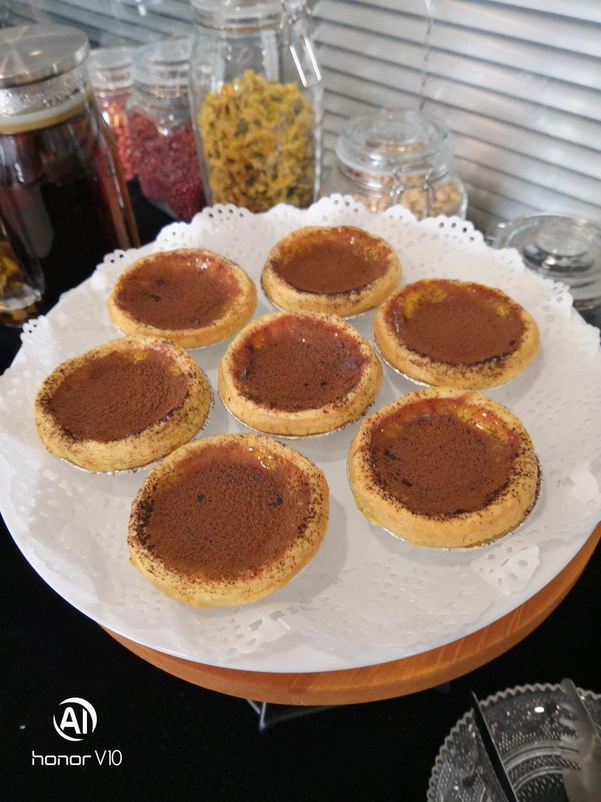 香浓丝滑❗️🔥一口爆浆的巧克力脏脏蛋挞❗️