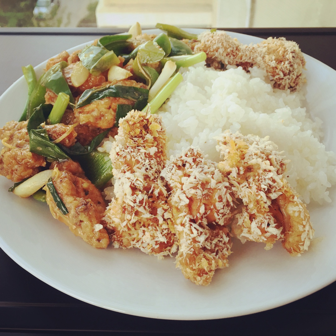 无油炸鸡（烤箱）