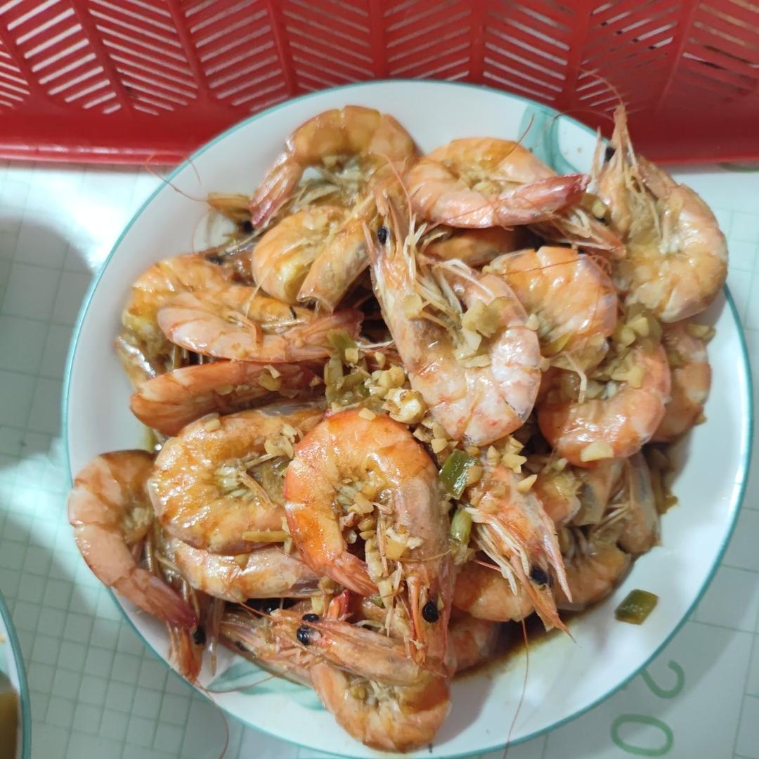 家庭版油焖大虾
