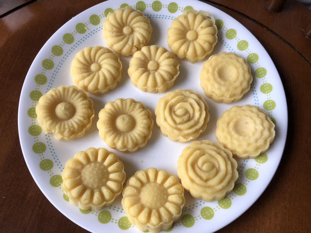 低糖低脂版绿豆糕