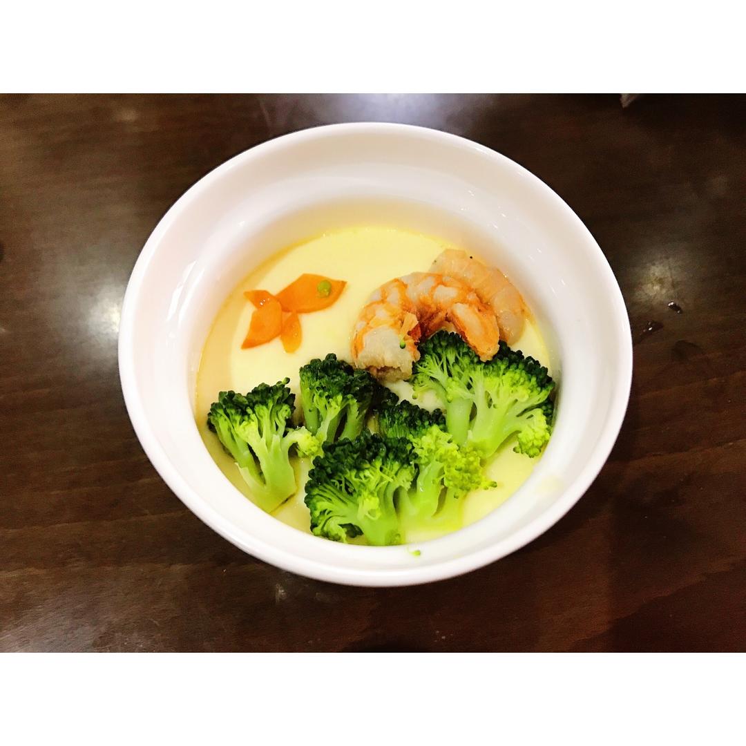 宝宝餐:小鱼鸡蛋羹