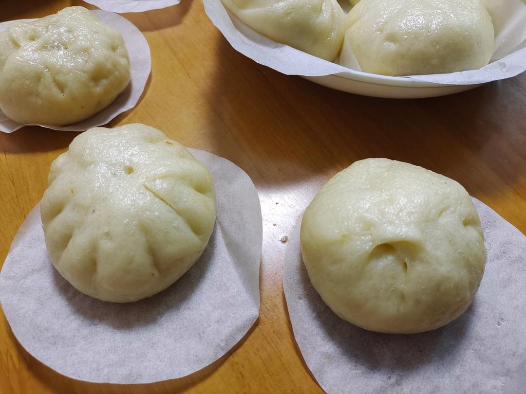 一次发酵肉包子