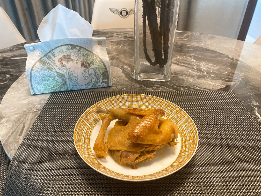 电饭煲版盐焗鸡