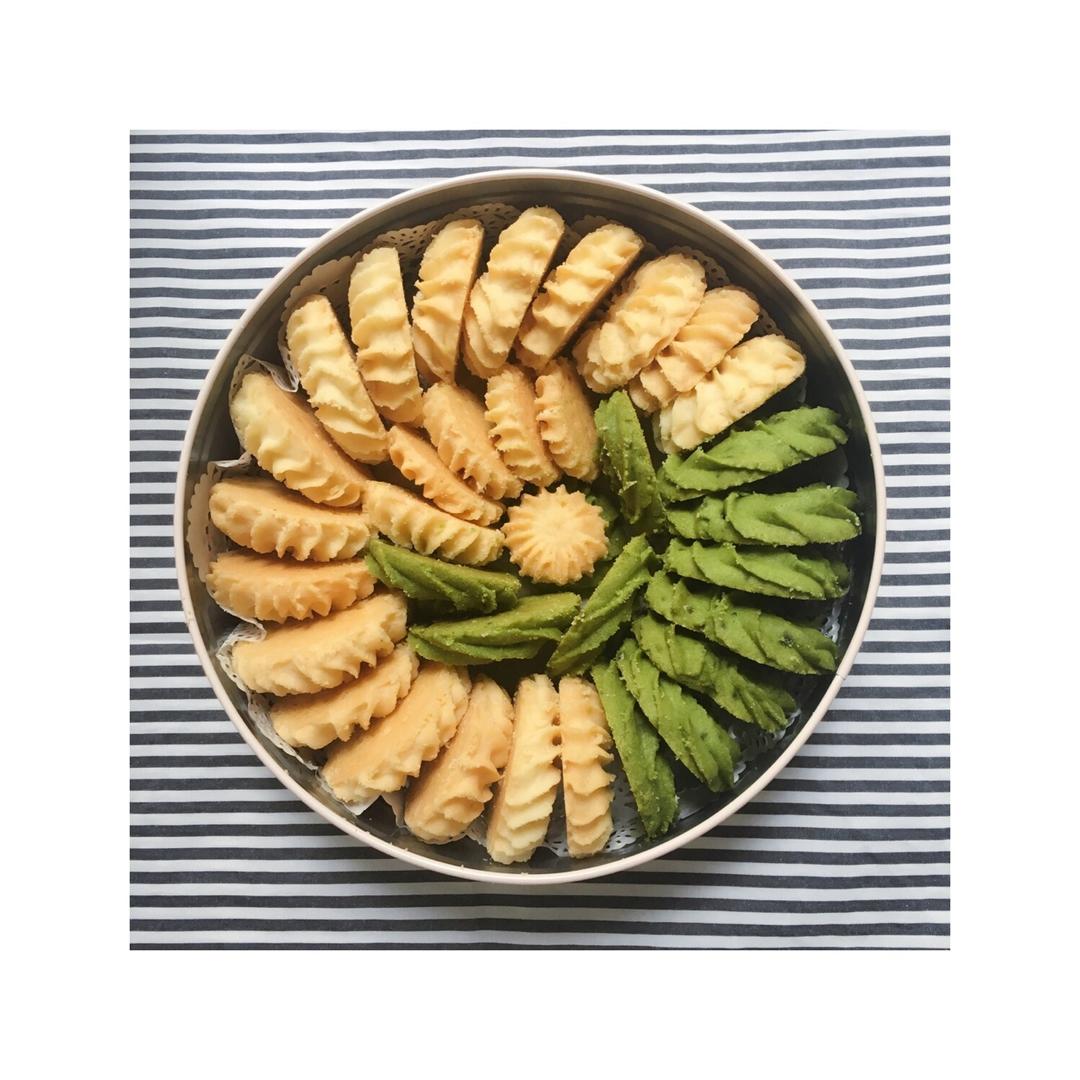 咖啡曲奇/抹茶曲奇/奶香曲奇（不用糖粉的特别做法）