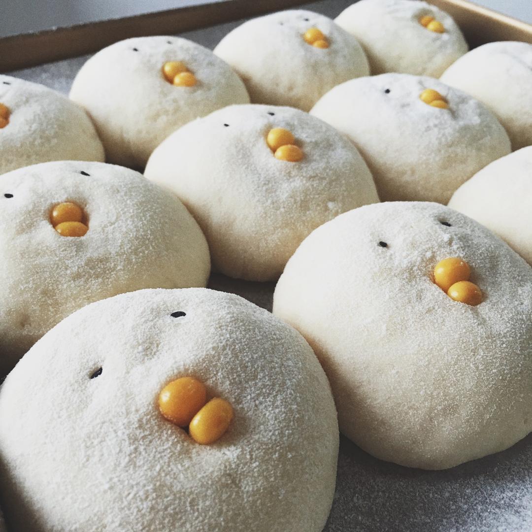 小鸡排包 面包 餐包 挤挤小面包