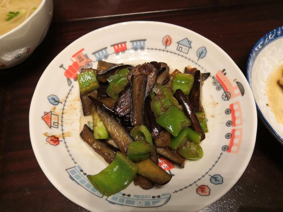 尖椒炒茄子