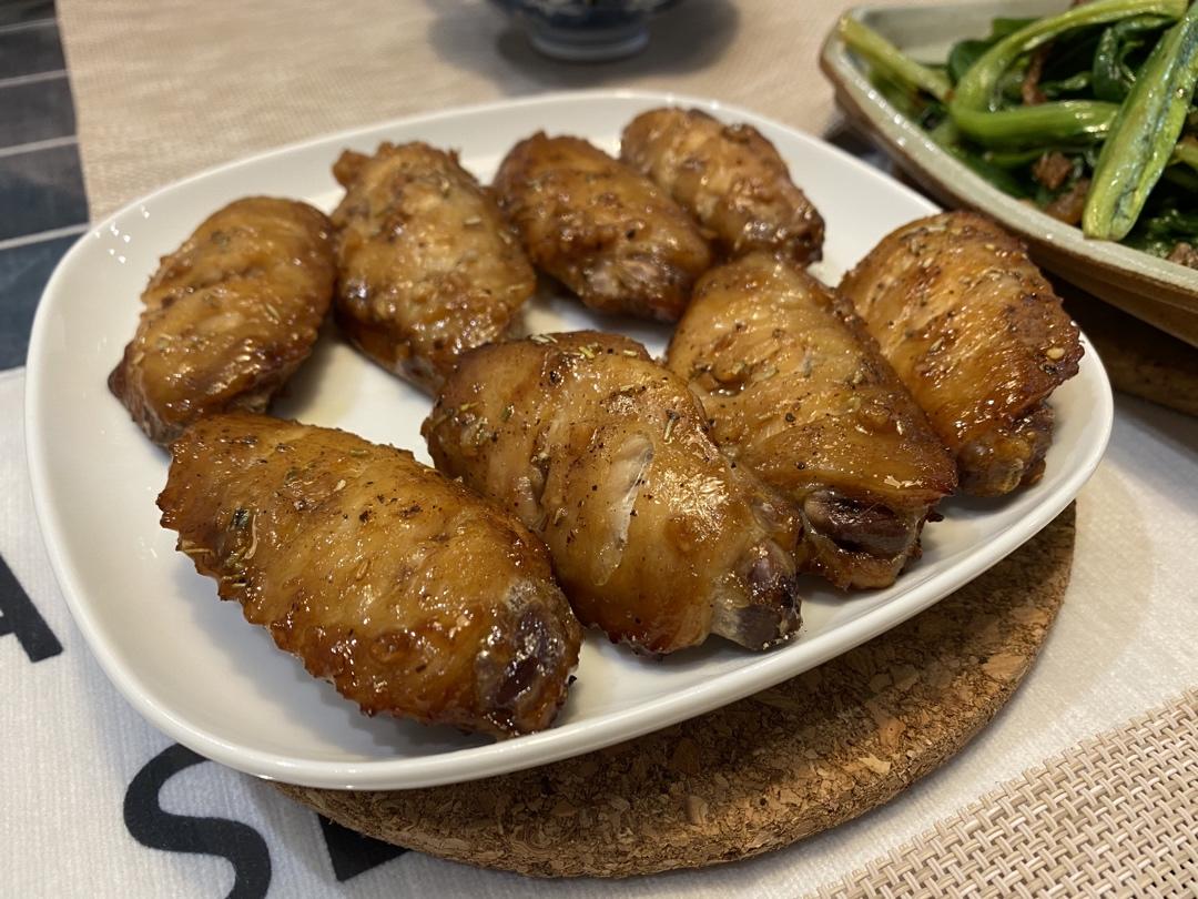 烤鸡翅（自制腌料）