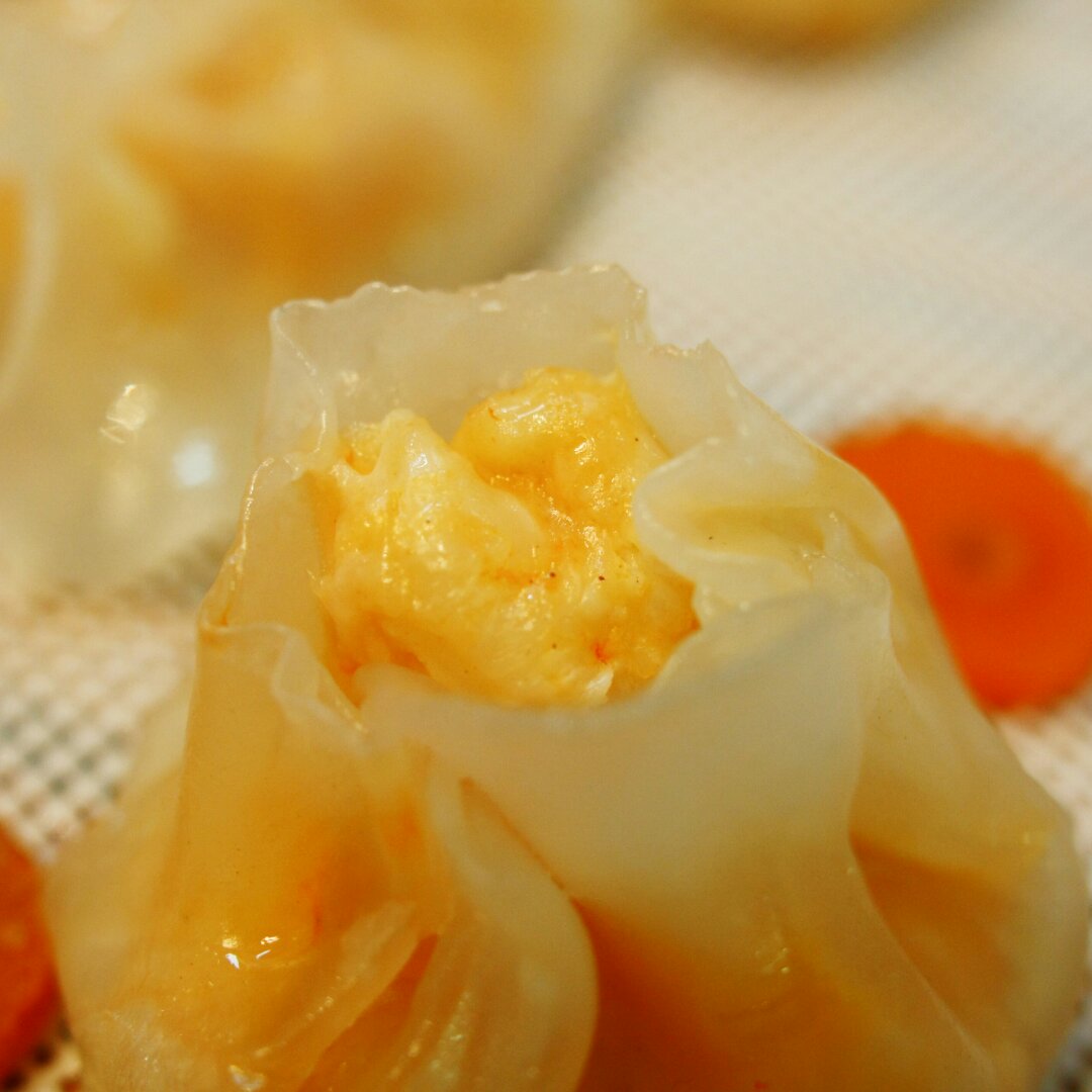 弯梳虾饺