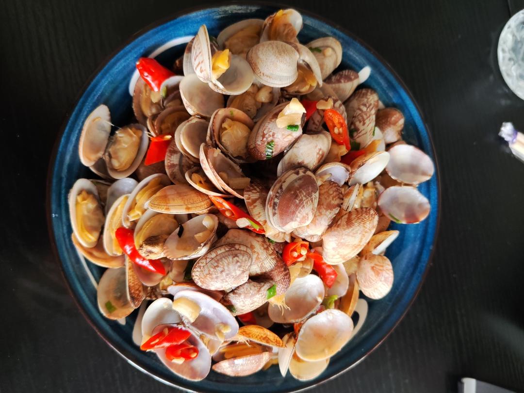 5分钟快手菜❗️秒杀路边摊爆炒花甲～好吃到爆