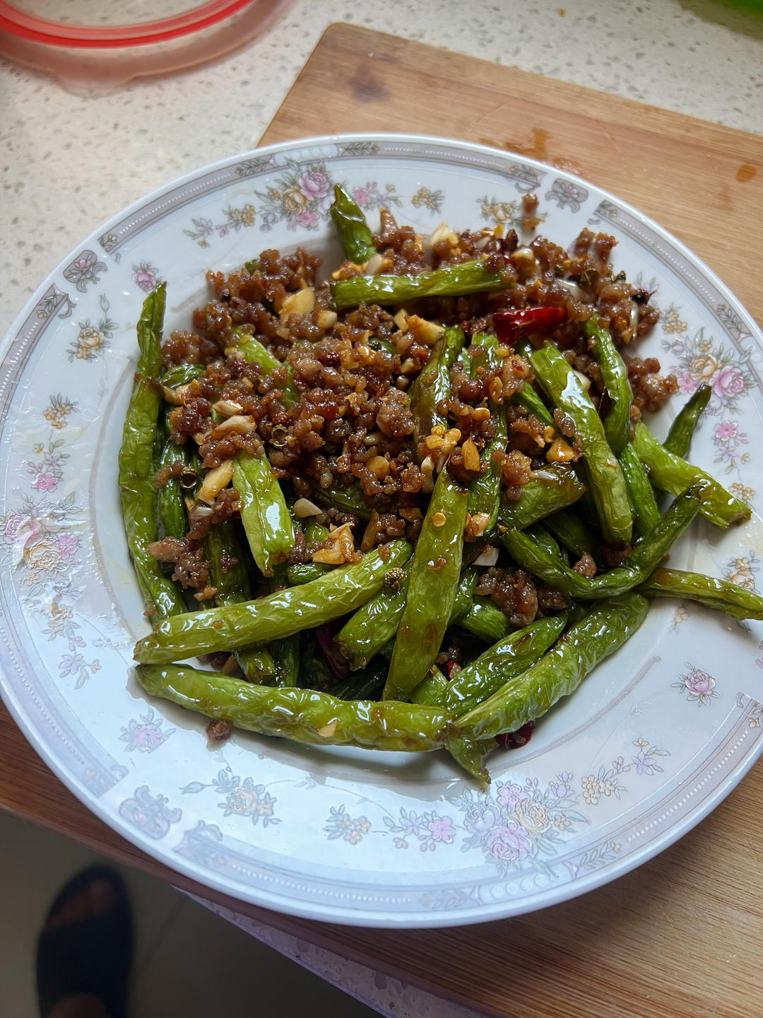 家庭版干煸豆角
