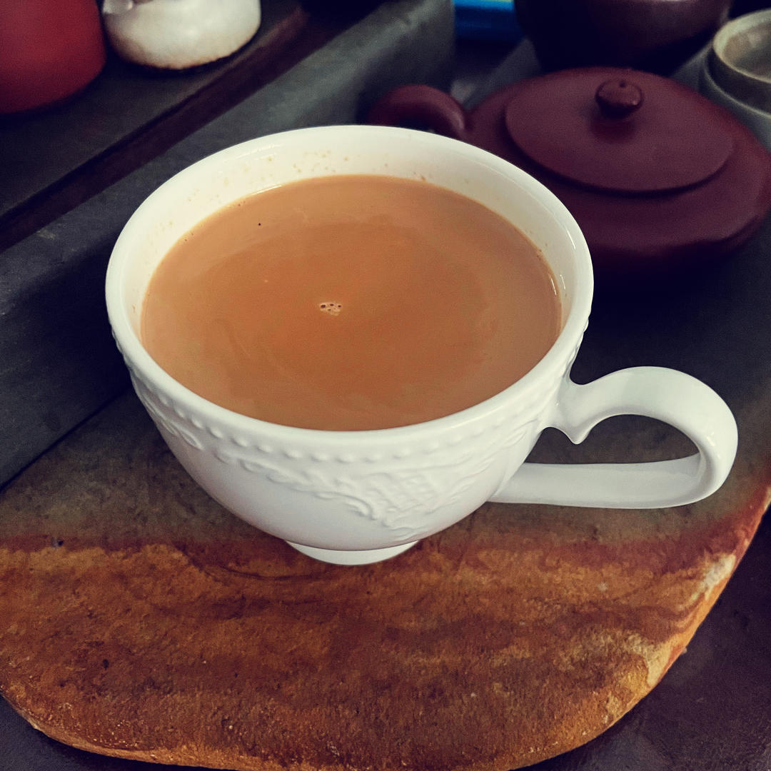 自制原味奶茶