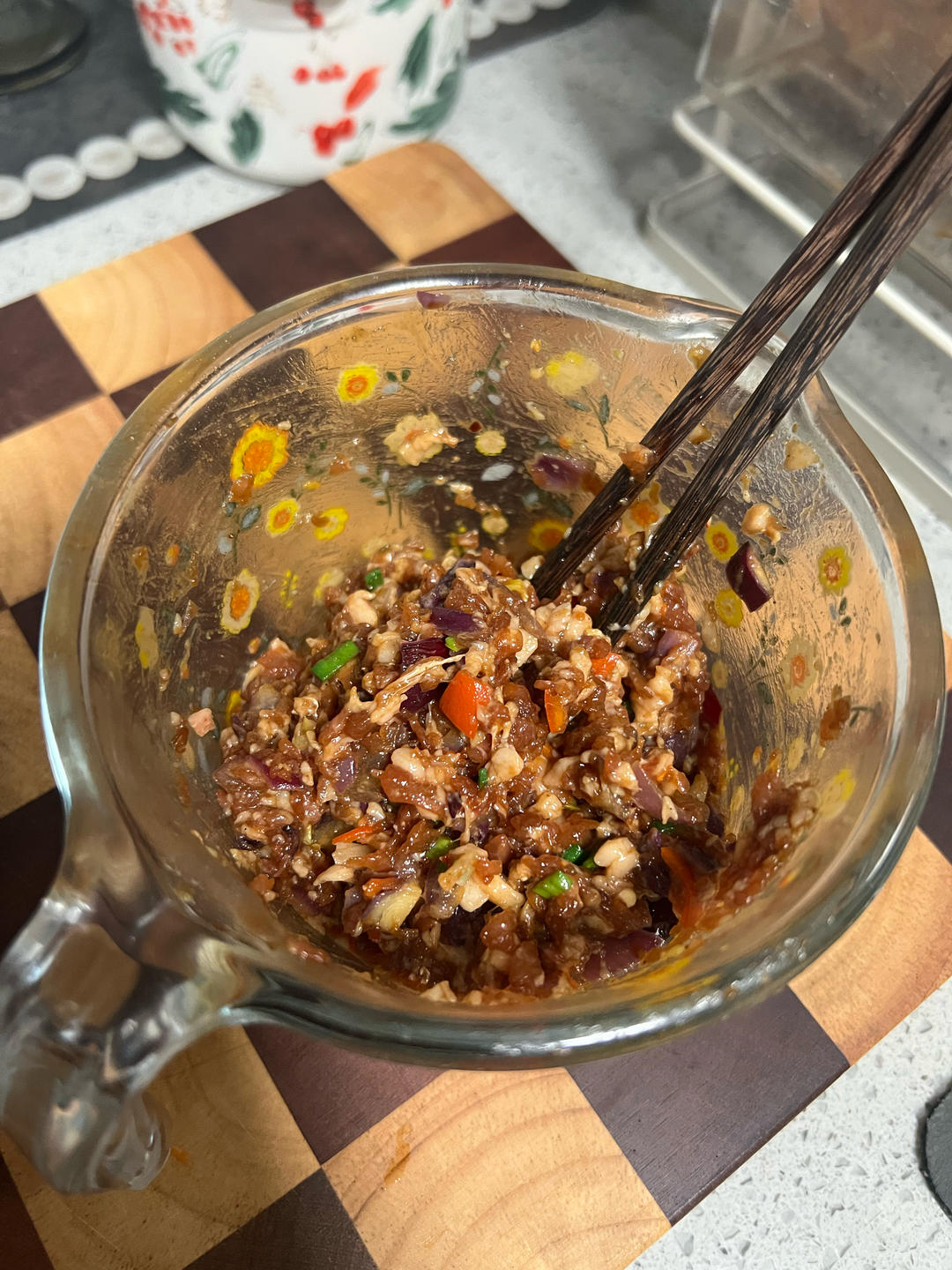 不用和面的快手锅盔，猪肉洋葱锅盔（手抓饼版），酥掉渣超好吃，凉了也不硬