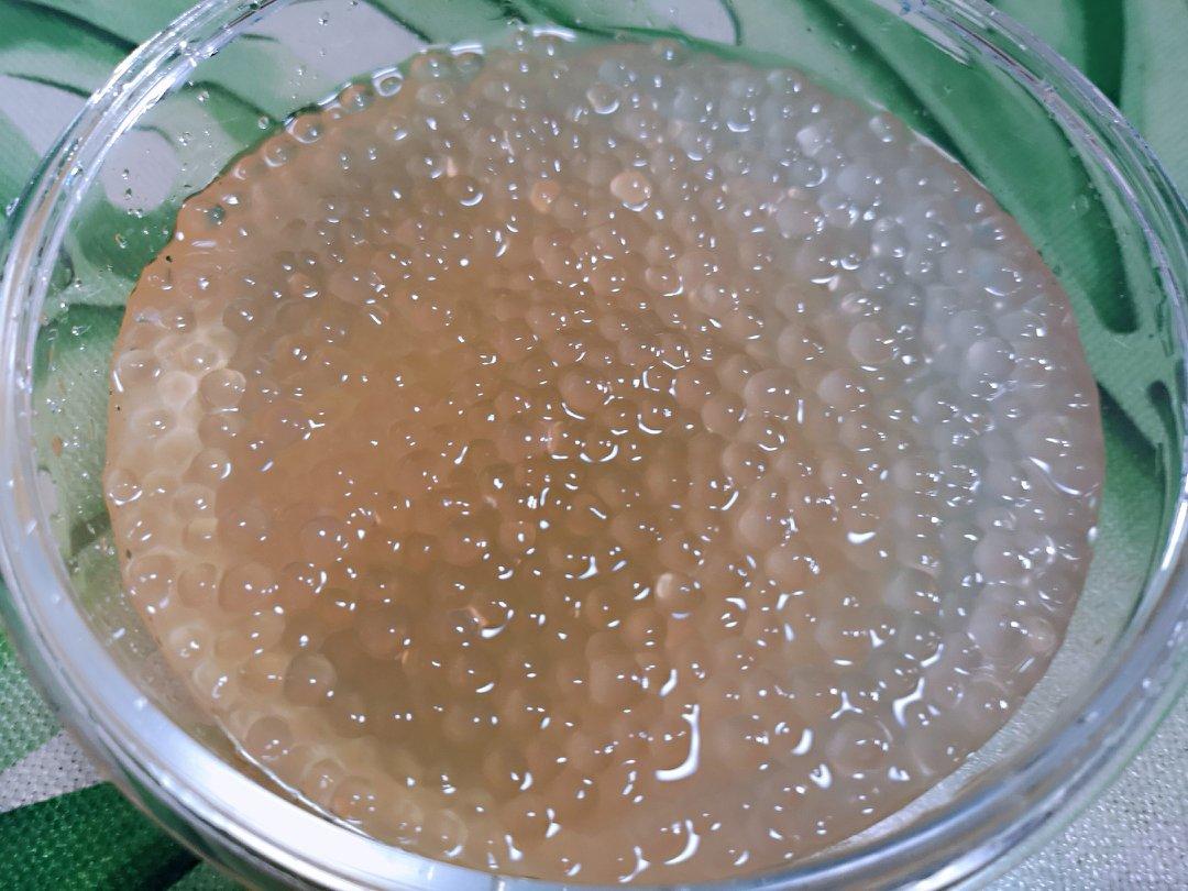 木子_小屋做的学会西米露煮出晶莹剔透