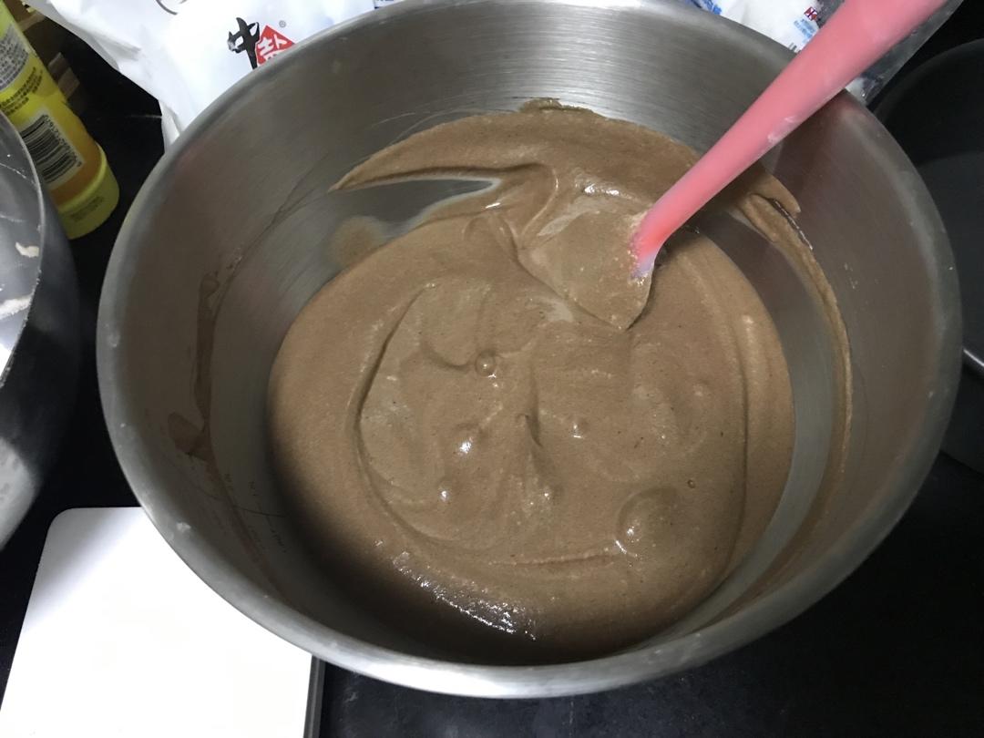 可可戚风蛋糕～8寸～百分百成功
