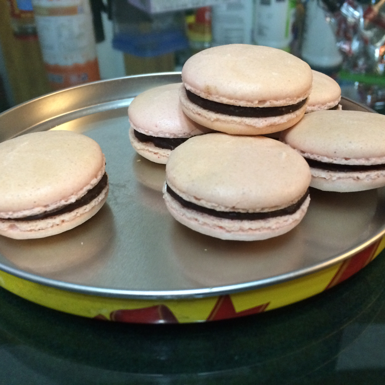 MACARON的初体验-可可巧克力马卡龙