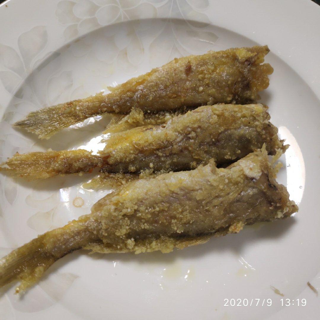 酥炸小黄鱼～吸油少