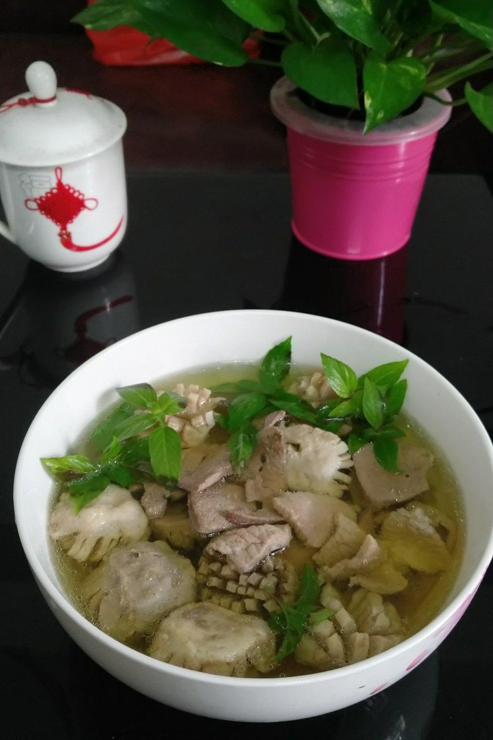 客家猪肝瘦肉汤