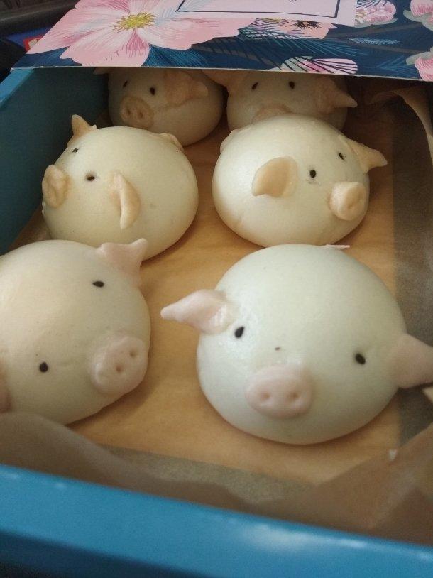 卡通馒头（粉红小猪）