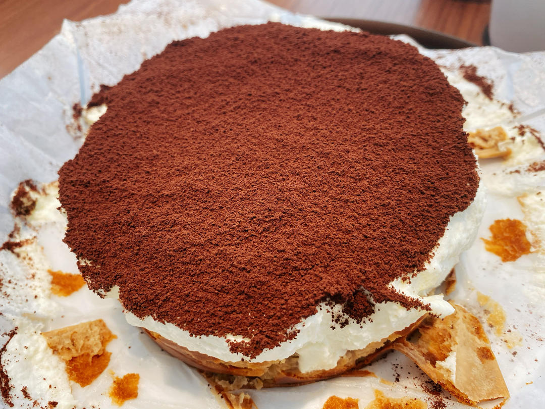 提拉米蘇巴斯克蛋糕|一次成功✔️双重口感🍴