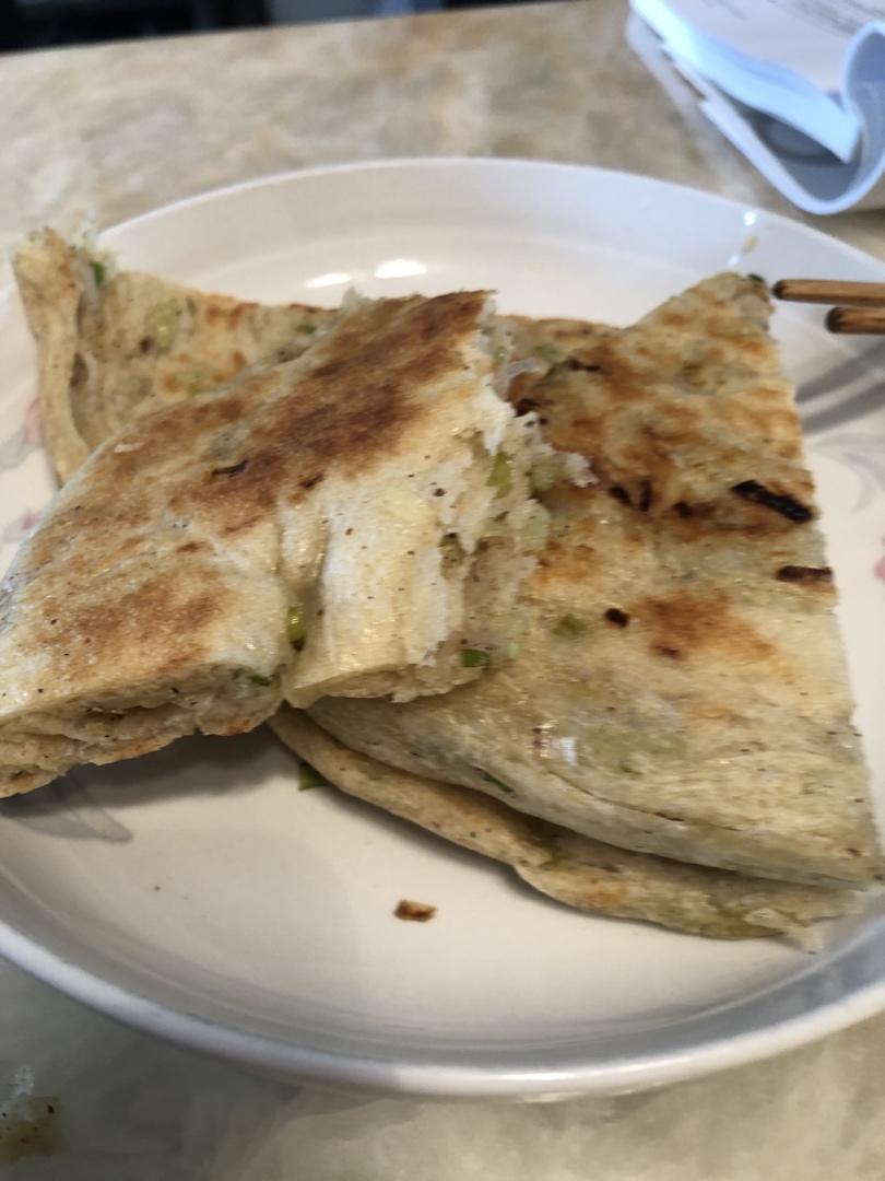 发面椒香葱花饼（超级宣软）