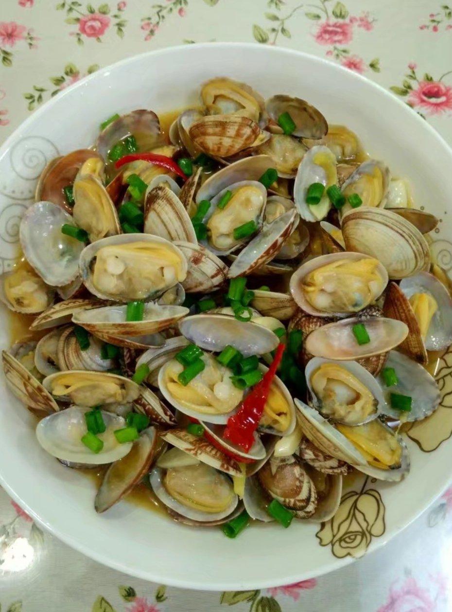 家常快手菜 爆炒花蛤（主调料仅三味）
