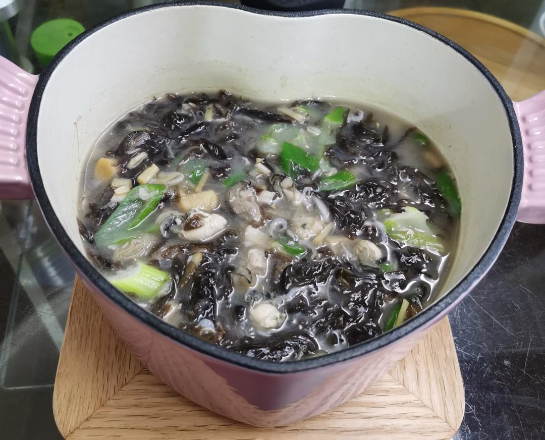 紫菜海蛎煲