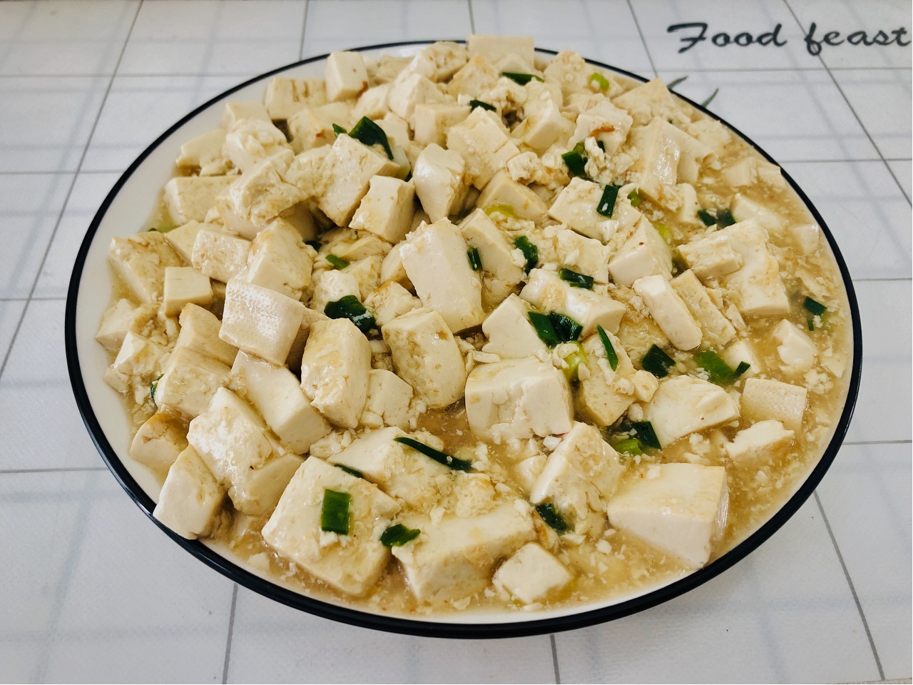 小葱豆腐 下饭菜 家常菜 素菜的做法