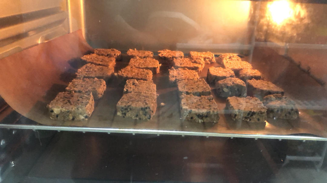 黑芝麻燕麦饼干（高纤维低热量）