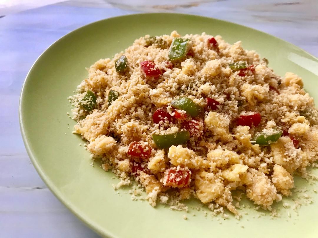 素炒豆渣