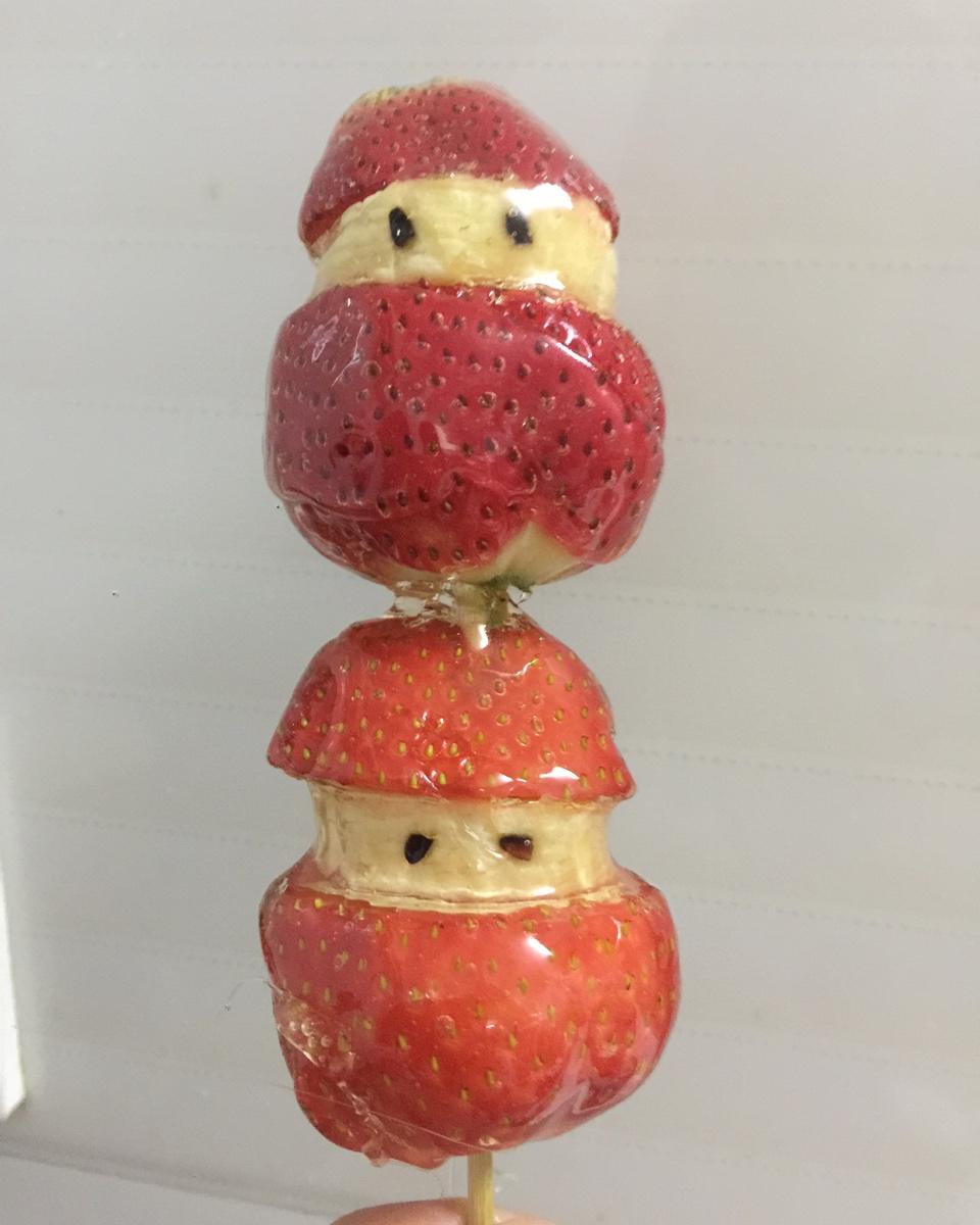 萌翻人的冰糖圣诞老人