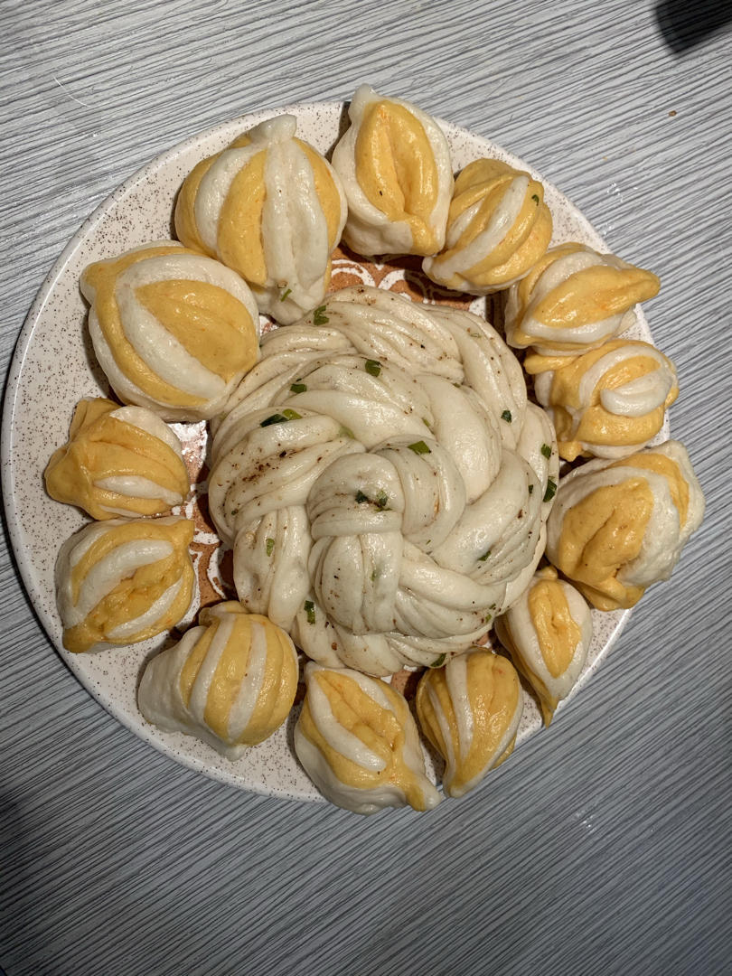 美丽的花卷 造型馒头 一次醒发快手面食 附细节视频详解
