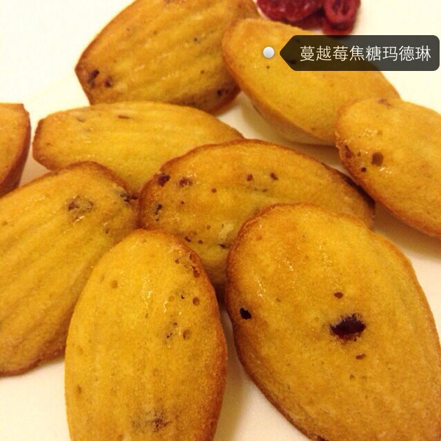 奶油焦糖玛德琳