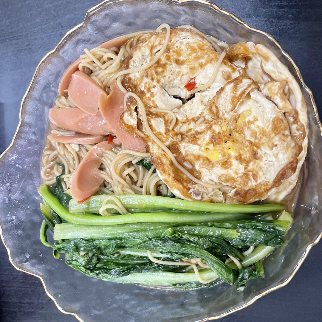 香到舔盘子🉐️荷包蛋焖面🍜超满足❗️