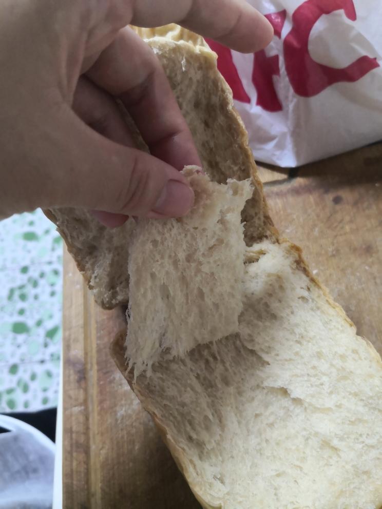 纯奶手撕吐司的做法 步骤1