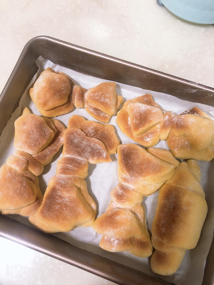蝴蝶结面包(手揉面)