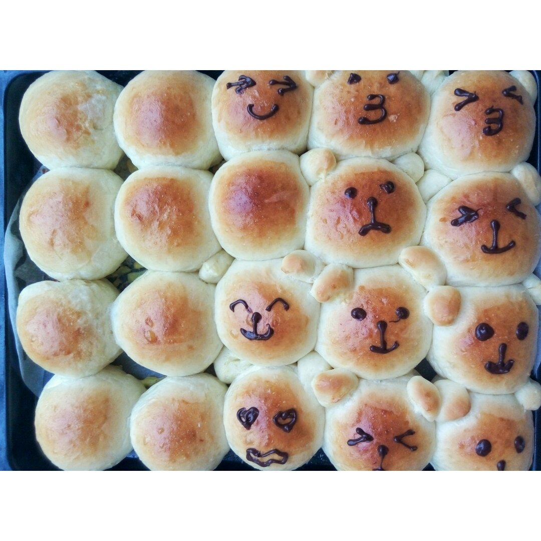 脆底蜂蜜小面包