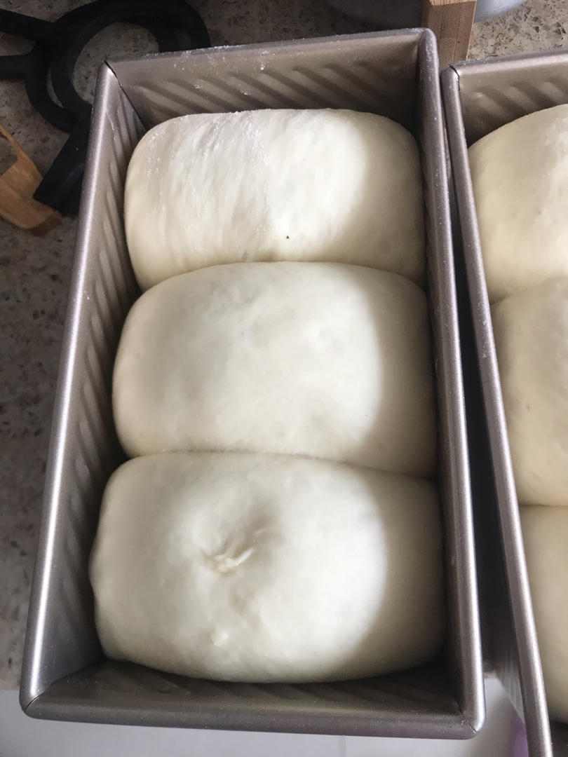 用烤箱自己做面包--手工牛奶吐司面包