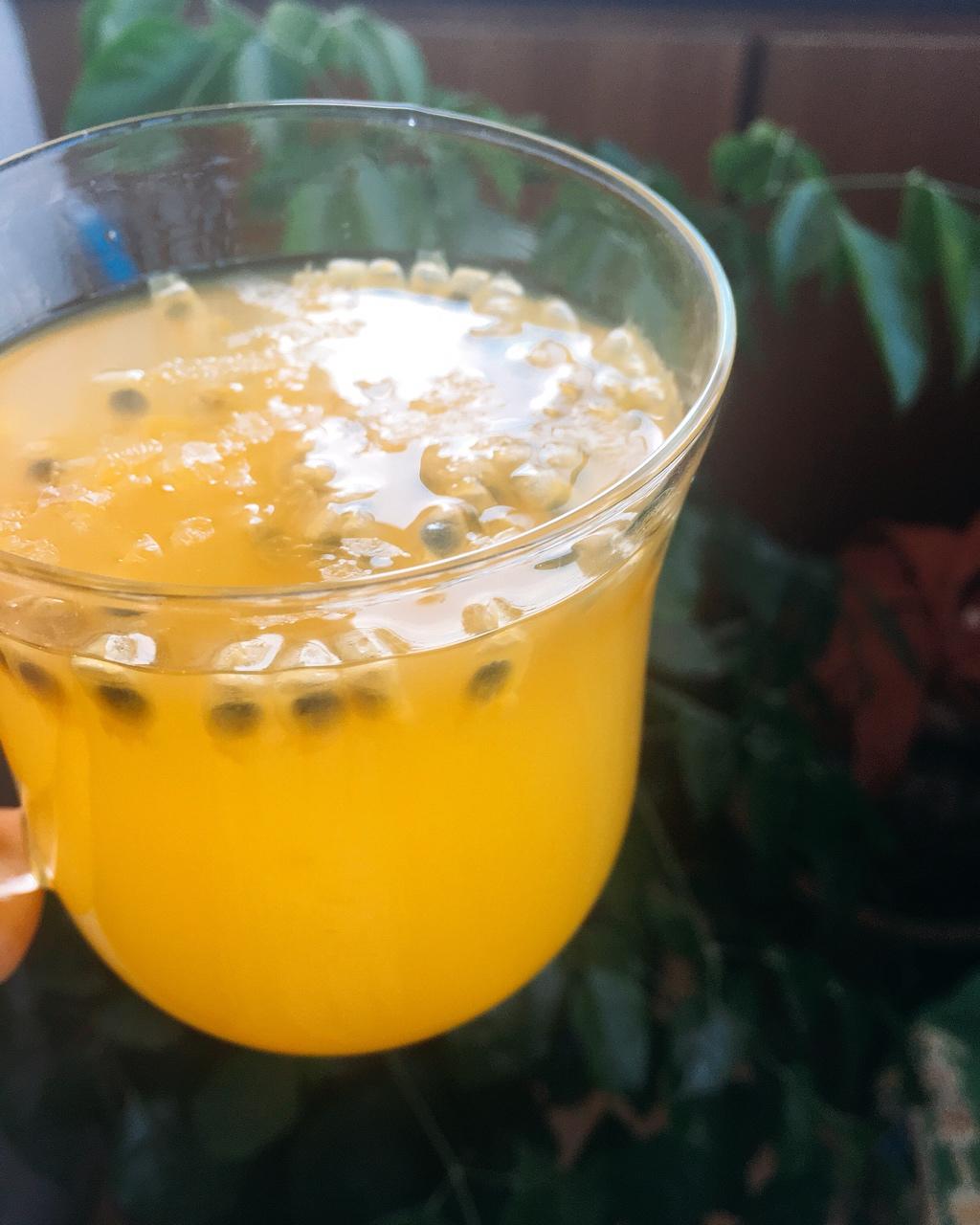 百香果蜂蜜茶