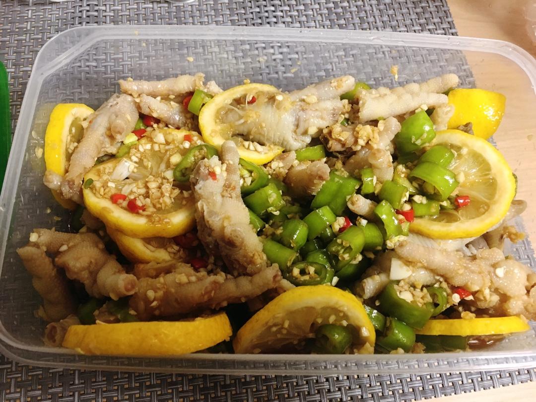 香辣蒜香凉拌爽脆鸡脚