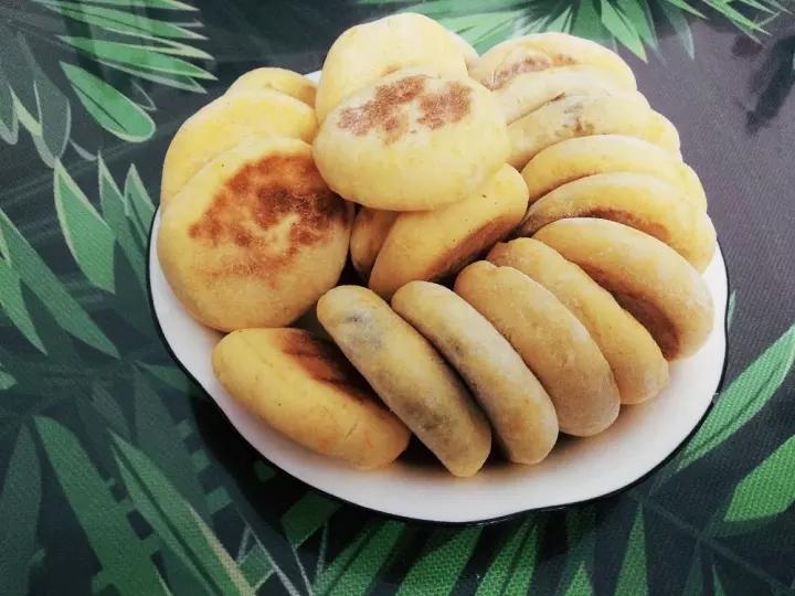 堂妈小厨——发面南瓜饼