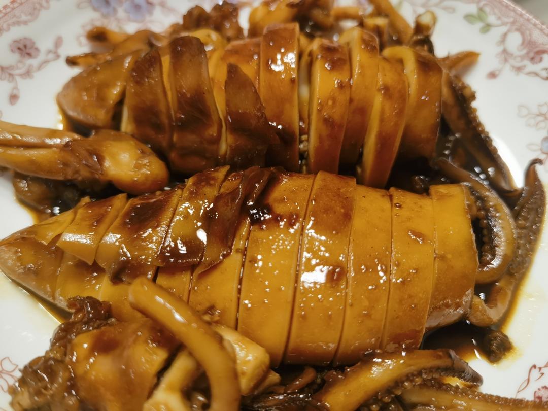 简易版鱿鱼大烤