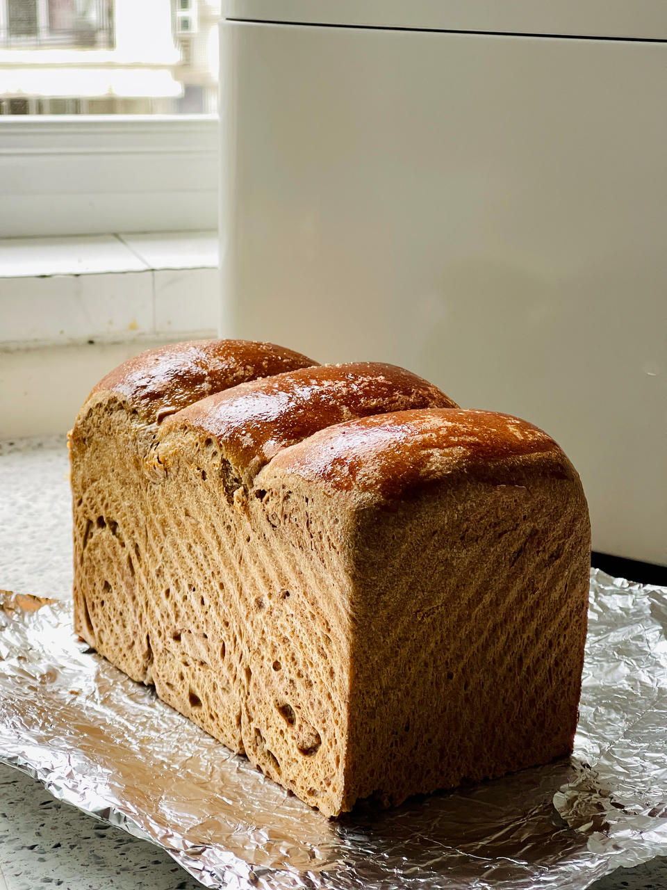 100%真•全麦吐司