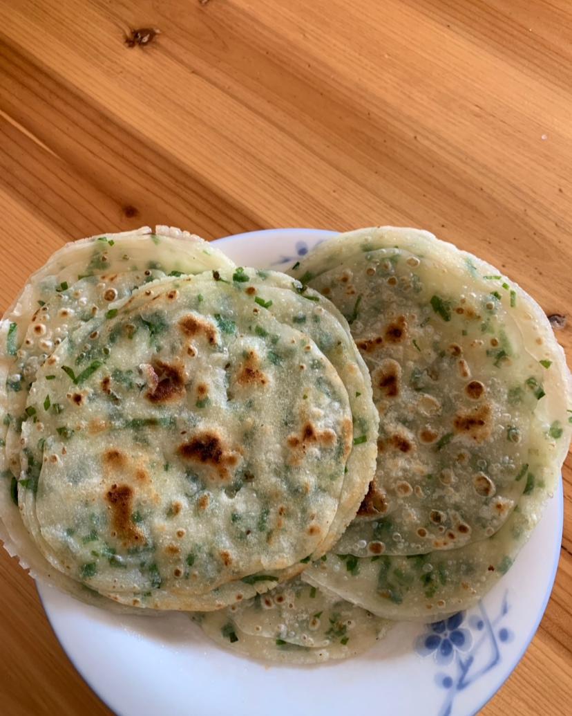 葱油饼（饺子皮版）