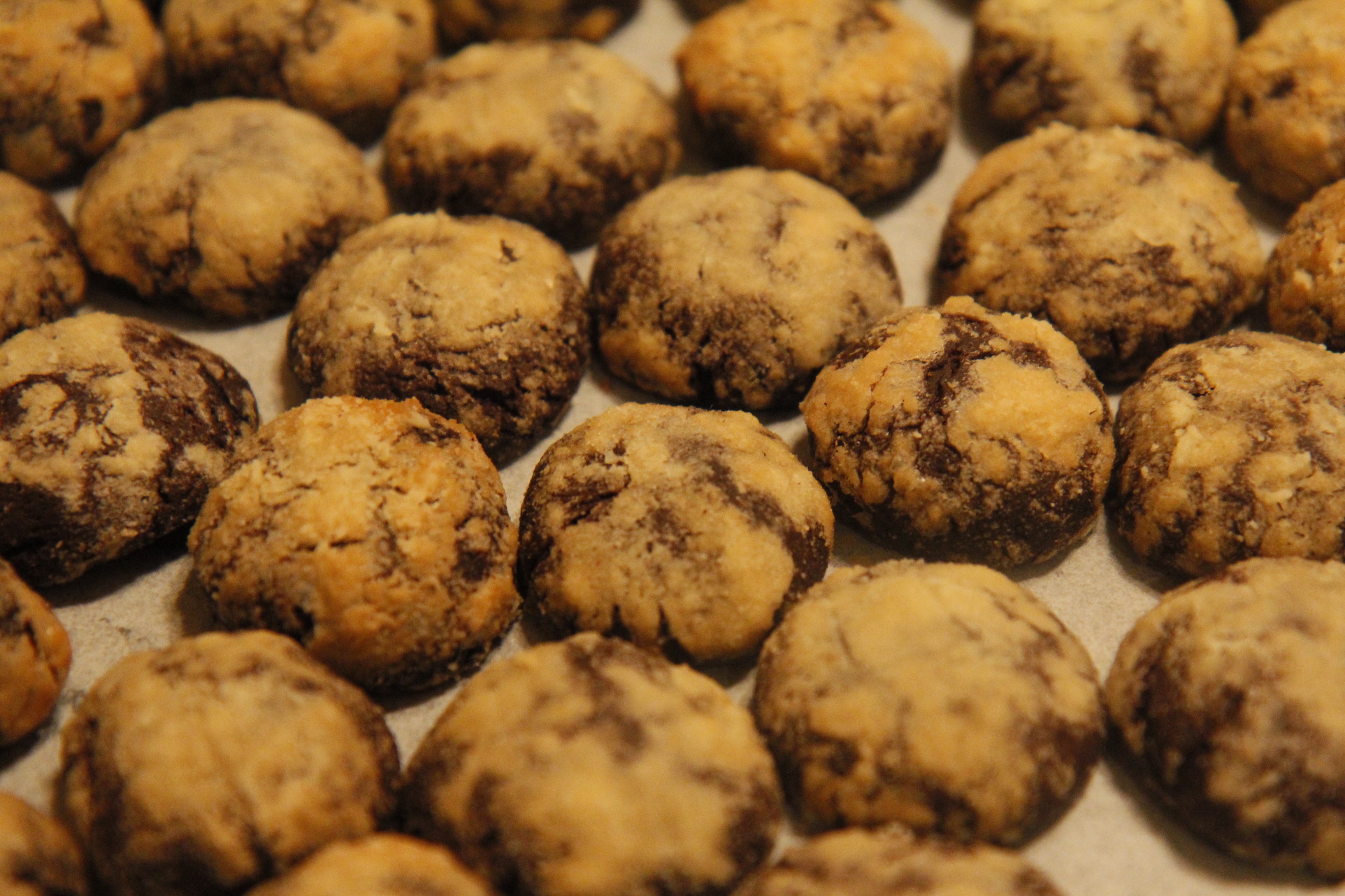 巧克力裂纹曲奇